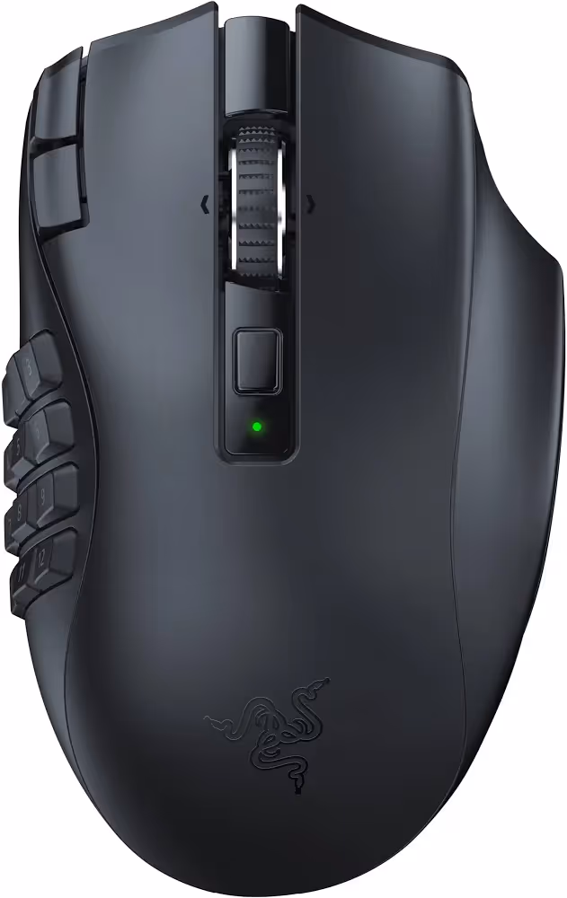 Razer Naga V2 Hyperspeed Noir - vue 1