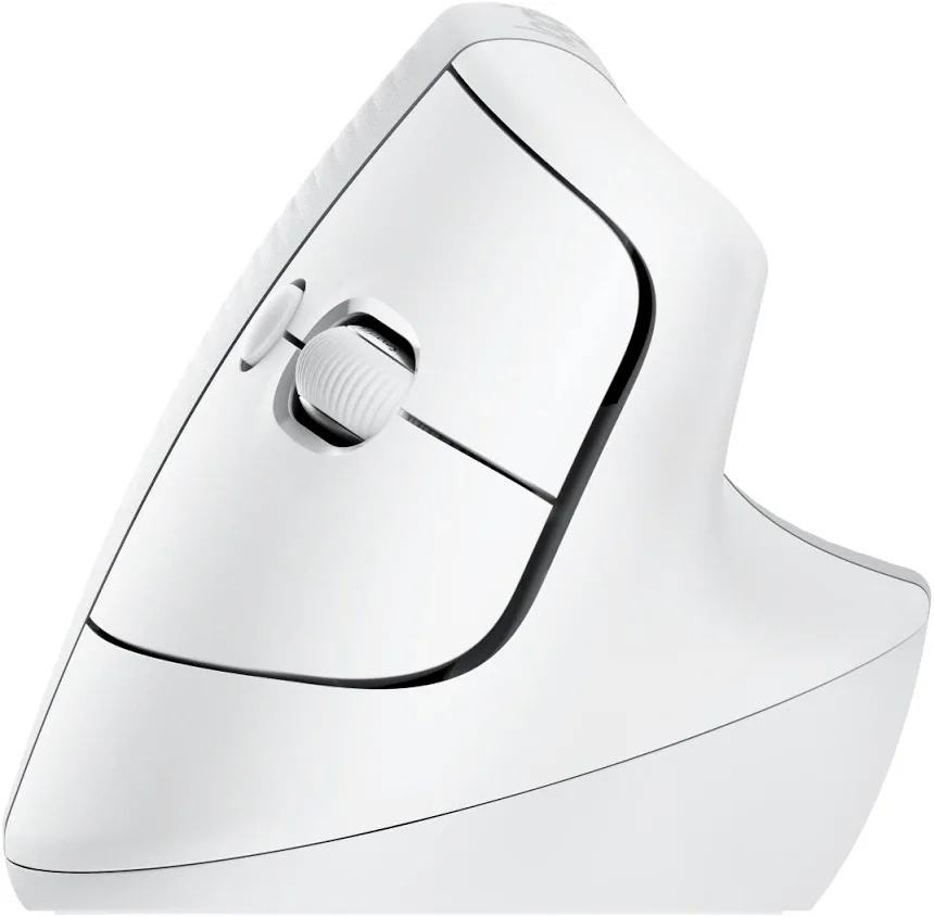 Logitech Lift Blanc - vue 2