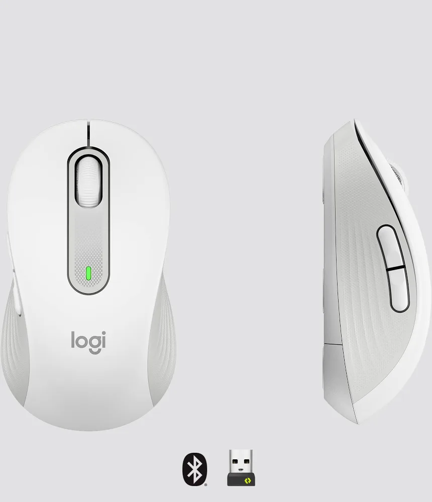 Logitech Signature M650 L Blanc - vue 3