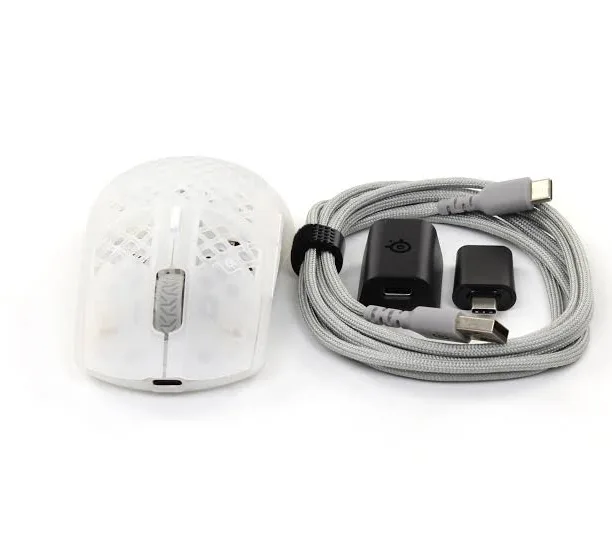 SteelSeries Aerox 3 Ghost Blanc - vue 2