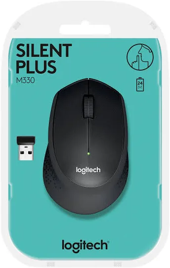 Logitech M330 Silent Plus Noir - vue 5