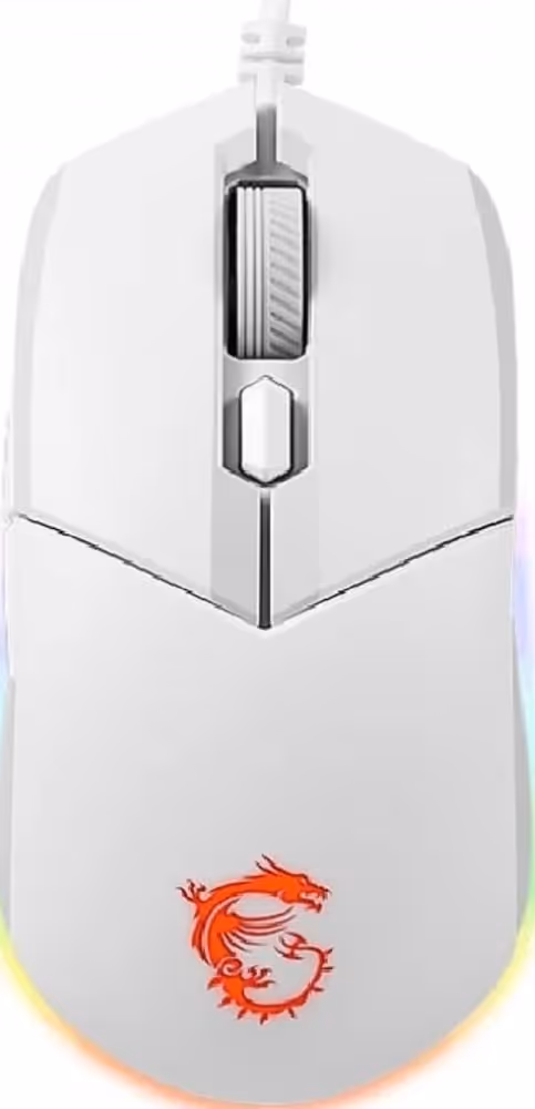 MSI Clutch GM11 Blanc - vue 1