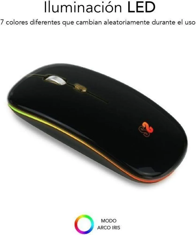 SUBBLIM LED Double Noir - vue 3