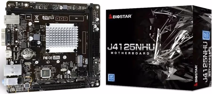 Biostar J4125NHU mini ITX