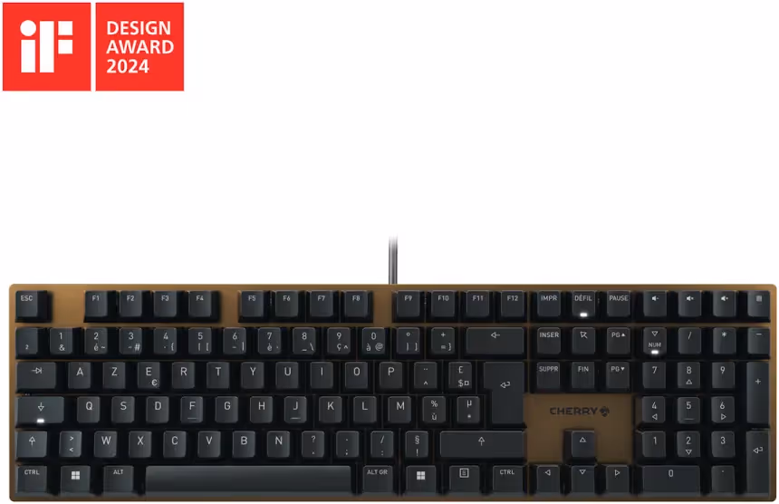CHERRY KC 200 MX Noir - vue 1