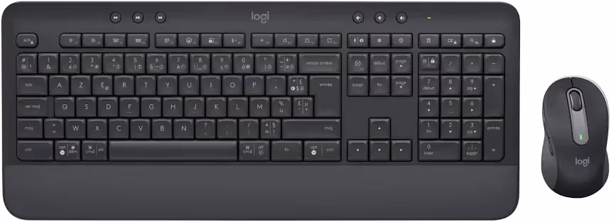 Logitech Signature MK650 Graphite - vue 1