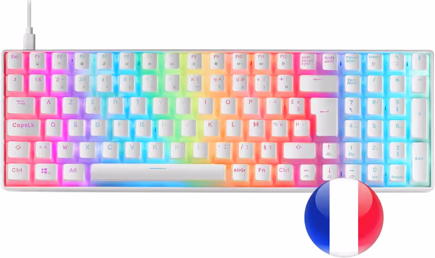 Mars Gaming MKULTRA Blanc - vue 1