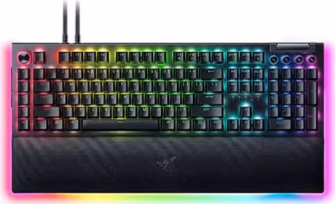 Razer BlackWidow V4 Pro RGB Noir - vue 1