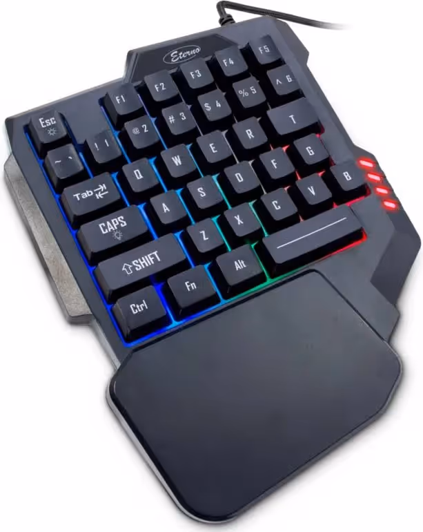 Inter-Tech KB-3035 Noir - vue 1