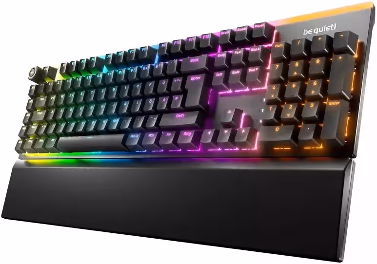 be quiet! Light Mount Silent Tactile Noir - vue 1