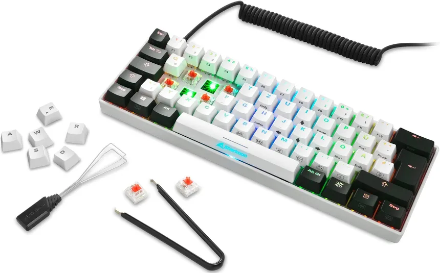Sharkoon ROCCAT SGK50 S4 Blanc - vue 5