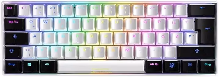 Sharkoon SGK50 S4 Blanc - vue 1