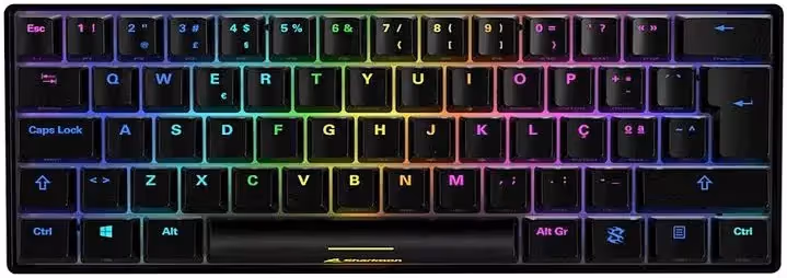 Sharkoon SteelSeries Apex Pro Mini Noir - vue 1