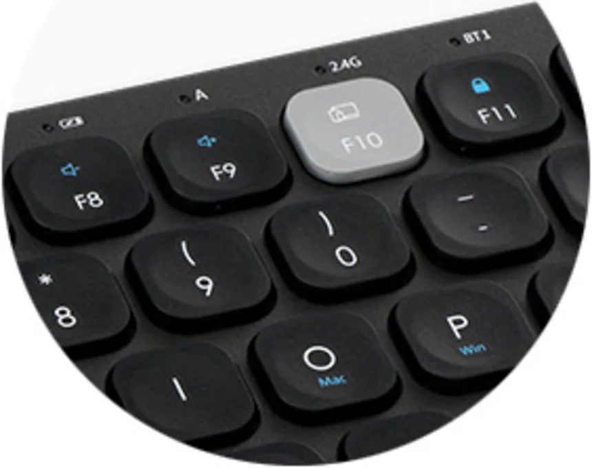 Kensington Clavier sans fil double multi-appareils compact - vue 4