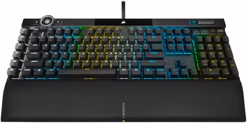 Corsair K100 RGB Noir - vue 1