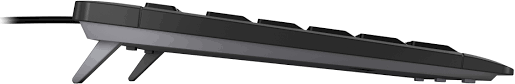 CHERRY STREAM KEYBOARD Noir - vue 3