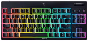 Razer BlackWidow V4 TKL LP HyperSpeed Orange - vue 1