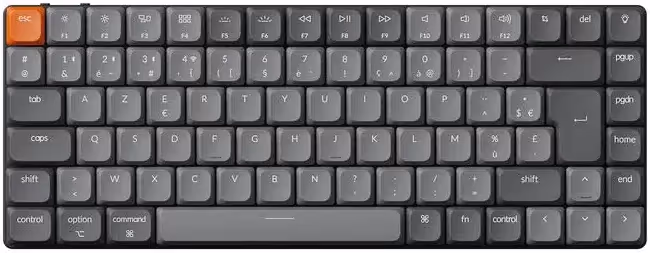 Keychron K3 Max QMK Gris - vue 1