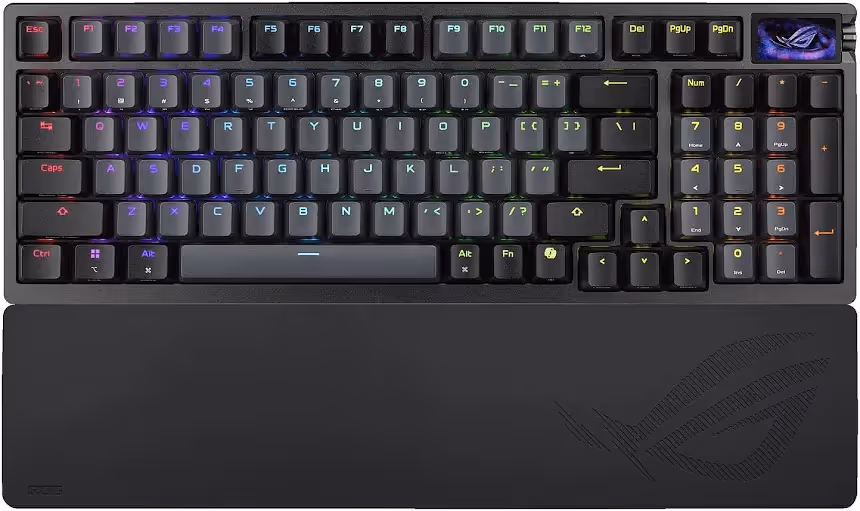 ASUS ROG Azoth 96 HE Noir - vue 1