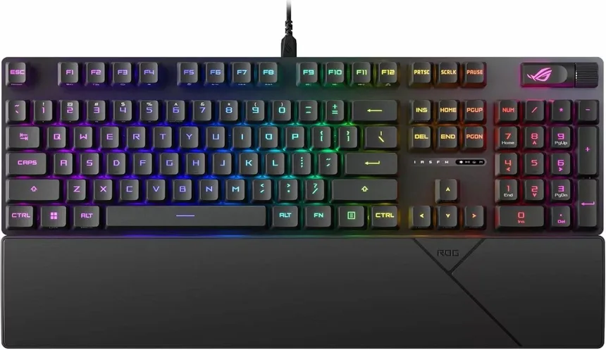 ASUS ROG Strix Scope II X Noir - vue 2