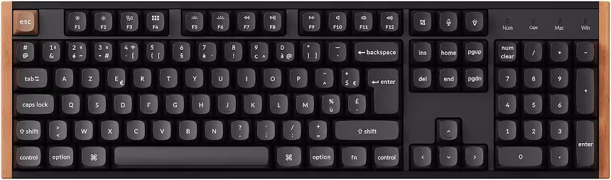 Keychron K10 HE Noir - vue 1