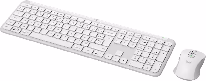 Logitech Signature Slim Combo MK950 Blanc - vue 1