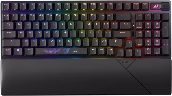 ASUS ROG Strix Scope II 96 Wireless Noir - vue 1