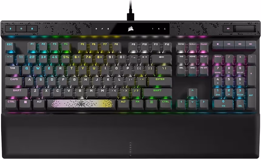 Corsair K70 Max Noir - vue 1