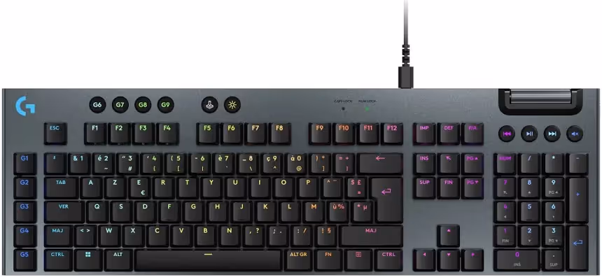 Logitech G G915X Noir - vue 1