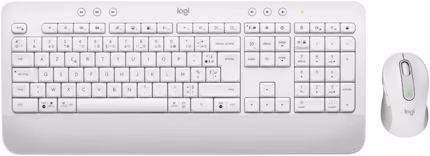 Logitech MK650 Blanc - vue 1