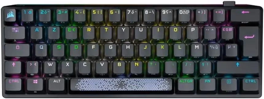 Corsair K70 Pro Mini 60% Noir - vue 1
