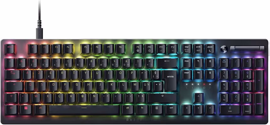 Razer Deathstalker V2 Optical Red LP Noir - vue 1