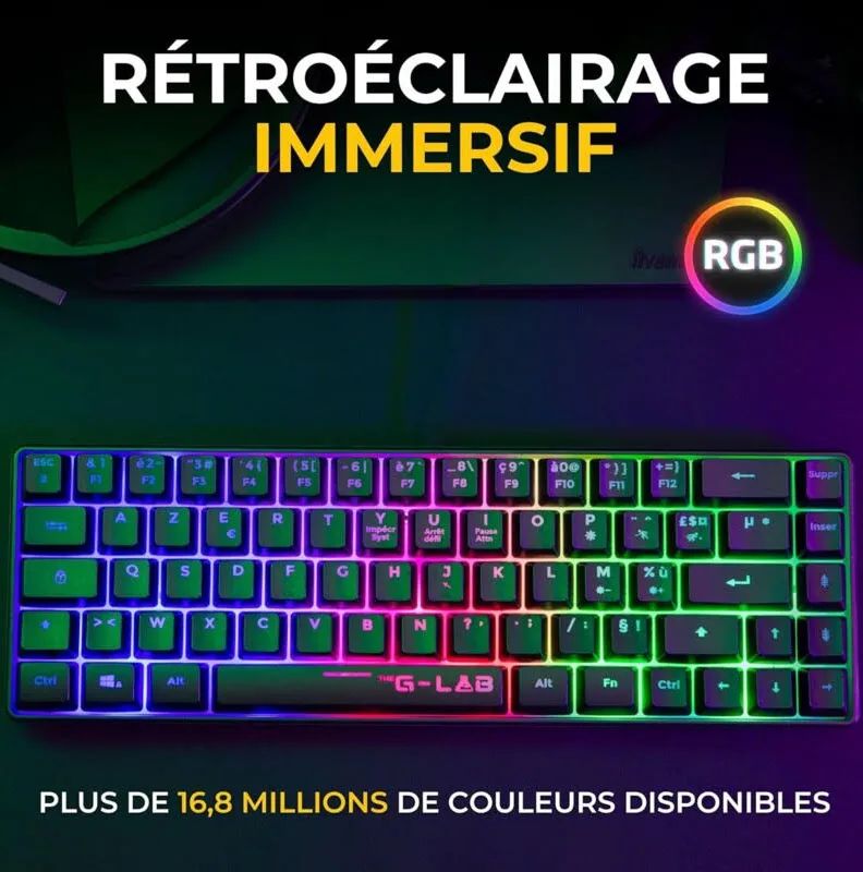 The G-Lab Keyz Hydrogen WL Noir - vue 2