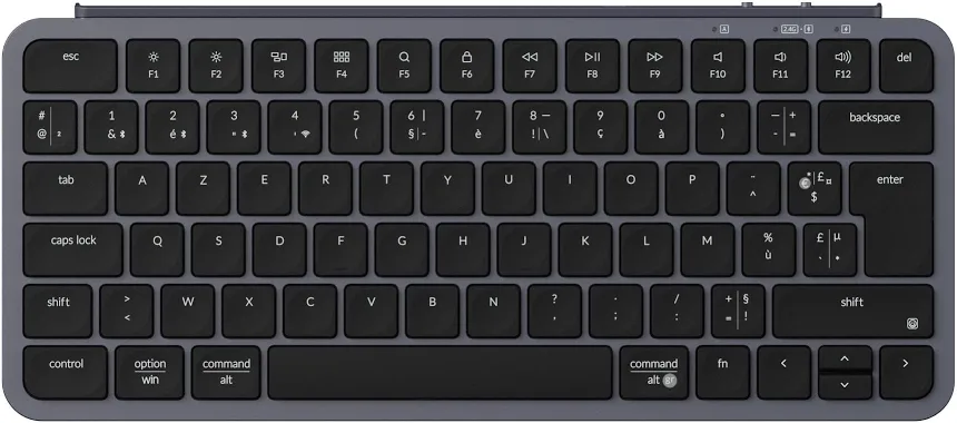Keychron B1 Pro Gris - vue 2