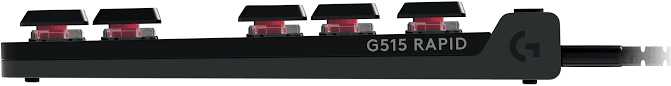 Logitech G G515 RAPID TKL Noir - vue 4