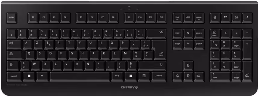 CHERRY KW 3000 Noir - vue 1