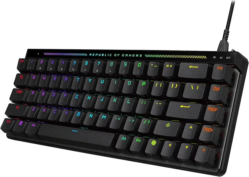 ASUS ROG Falchion ACE HFX Noir - vue 2