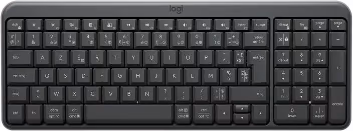 Logitech K250 Graphite - vue 1