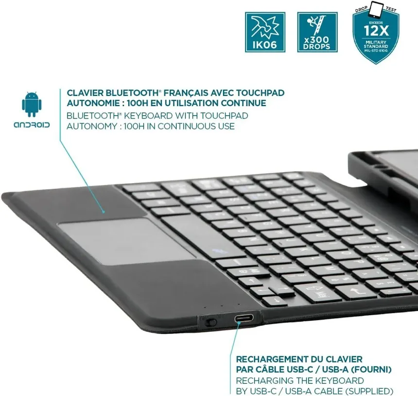 Mobilis Folio C2 Noir - vue 4