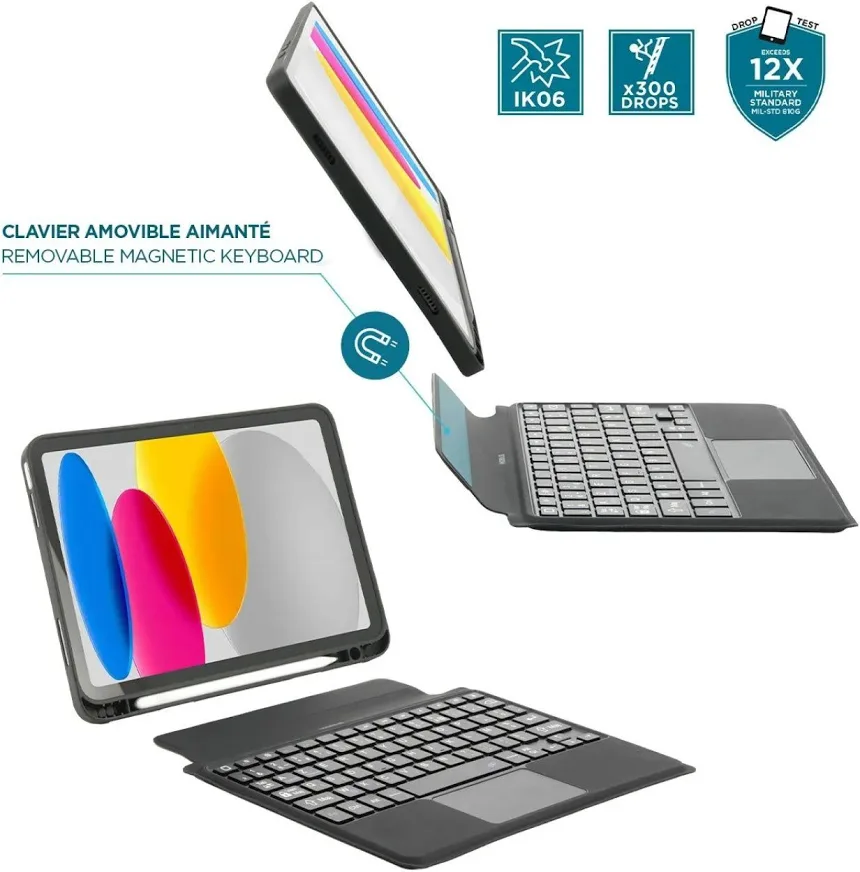 Mobilis Folio C2 Noir - vue 2