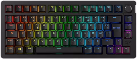 HyperX Alloy Rise 75 Noir - vue 1