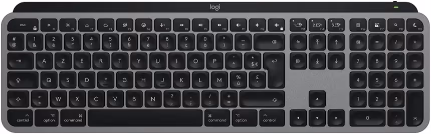 Logitech MX Keys S Gris - vue 1