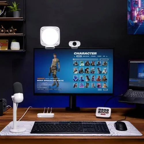 Elgato Stream Deck Neo Blanc - vue 3