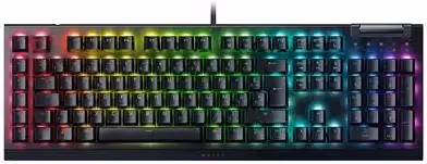 Razer BlackWidow V4 X Yellow Switch Noir - vue 1