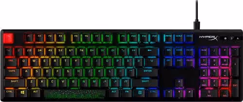 HyperX Alloy Origins PBT Noir - vue 1