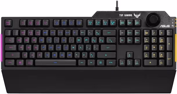 ASUS TUF K1 Noir - vue 1