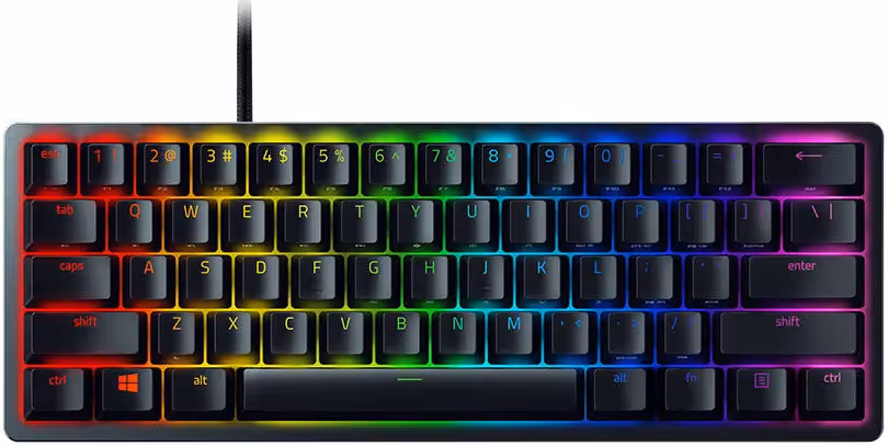Razer Huntsman Mini Noir - vue 1