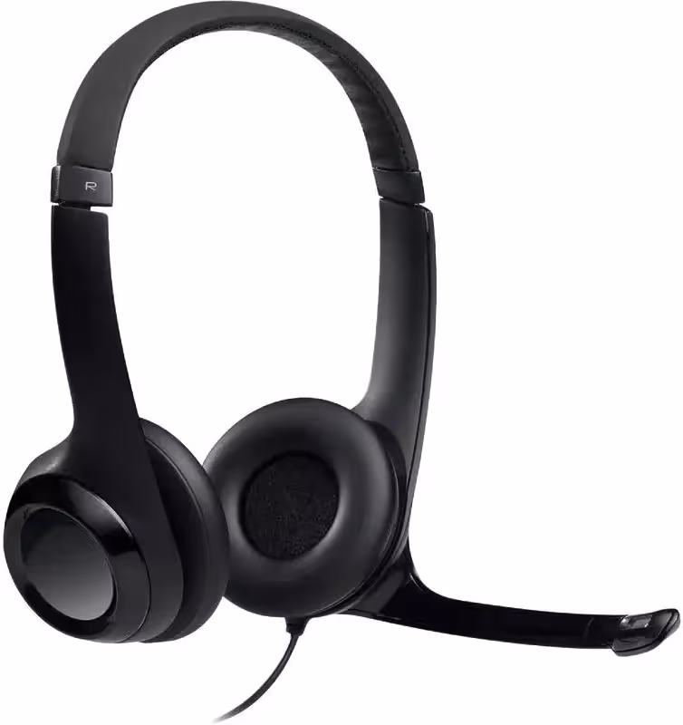 Logitech H390 Noir - vue 1