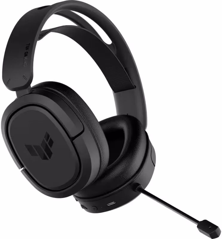 ASUS TUF Gaming H1 Wireless Noir - vue 1