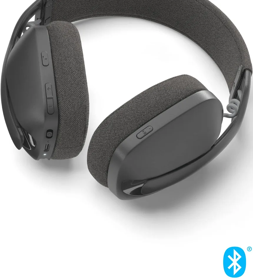 Logitech Zone Vibe 100 Noir - vue 3